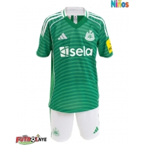 Camiseta Newcastle United Tino Livramento #21 Visitante Equipación para niños 2025-26 manga corta (+ pantalones cortos)